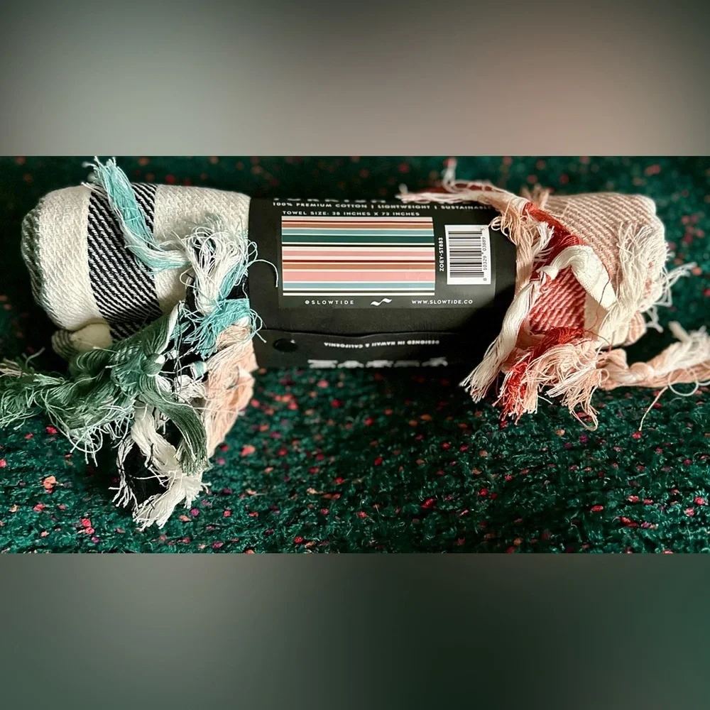 🎸Slowtide🎸🔥NWT🔥Zoey Turkish Towel